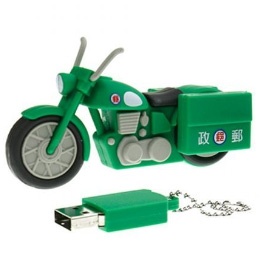 Mail motorcycle 3D USB drive