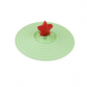 Star shape silicone cup cover