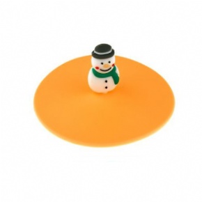 Fat snowman cup cover