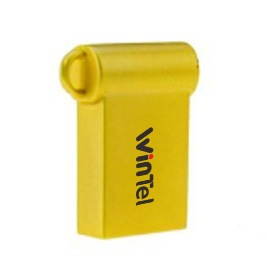 Gold mini usb drive