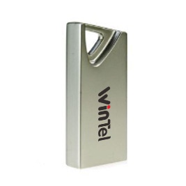 Silver mini usb drive